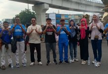 Perumda Pasar Palembang Jaya Ikut Ramaikan Car Free Day (CFD) di Kota Palembang