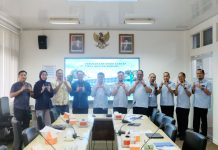 Direktur Operasional Perumda Pasar Gelar Audiensi Dengan Perumda Tirta Musi